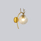 Frendorf | Antleon Nordic Wandleuchte | Luxuriöses Geweih-Design | Glaslampenschirm | Elegante Wandbeleuchtung