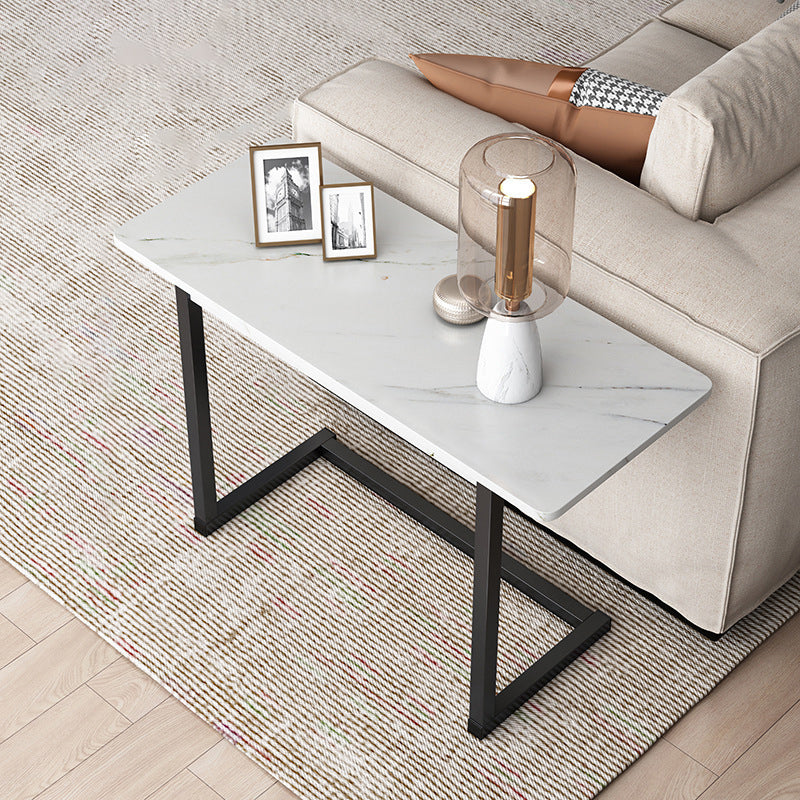 Frendorf | ModernoCurve C-Beistelltisch | MDF-Tischplatte | Modernes Design | Platzsparend | Perfekt für Wohnzimmer & Schlafzimmer