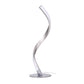 Moderne Minimalistische Aluminium Spiralstreifen LED Tischlampe Für Zuhause Büro