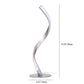 Moderne Minimalistische Aluminium Spiralstreifen LED Tischlampe Für Zuhause Büro