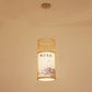 Frendorf | Bambora Zen Pendelleuchte | Handgewebte Bambus-Laterne | Japanisches Design | Natürliche Eleganz