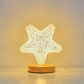 Frendorf | LunaStar Tischlampe | Nordic Design | Mond & Stern | LED USB | Stimmungslicht