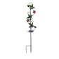 Frendorf | GardenGlow Solar Gartenleuchte | Metall-Design | Schmetterling, Libelle, Kolibri | Landschaftsbeleuchtung