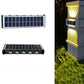 Moderne Einfachheit Solar Wasserdicht Rechteckige ABS PMMA LED Wandleuchte Lampe Für Außenpatio