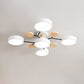 Frendorf | NordLuxe Molekül Design LED Deckenleuchte | Skandinavischer Stil | Semi-Flush Mount | Wohnraumbeleuchtung