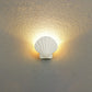 Frendorf | ShellBright LED Wandleuchte | Kreatives Muscheldesign | Aluminium | Wasserdicht | Außenbeleuchtung