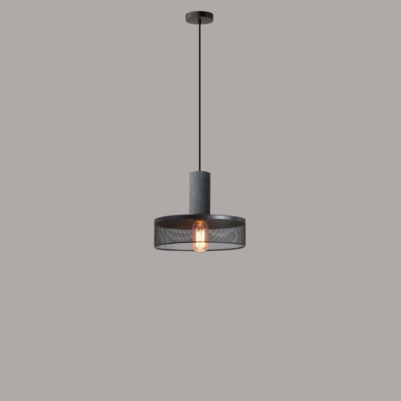 Frendorf | UrbanTaper Industrial Design Zement Pendelleuchte | Zylindrische Form | Moderner Look | Perfekt für Wohnzimmer