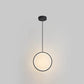 Modern Minimalist Runde Eisen Acryl LED Kronleuchter Für Schlafzimmer