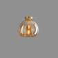 Frendorf | Nordora Luxus Rundglas-Deckenleuchte | Semi-Flush Mount | Modernes Skandinavisches Design