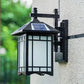 Frendorf | Pavilor Solar Wandlampe | Wasserdicht | Aluminium | Chinesischer Pavillon Stil