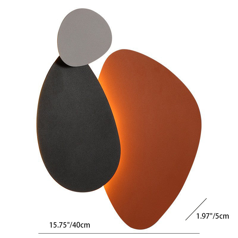 Frendorf | LumoArc Skandi LED Wandlampe | Geometrisches Design | Deko für Schlafzimmer & Wohnzimmer