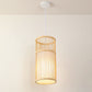 Frendorf | Bambora Zen Pendelleuchte | Handgewebte Bambus-Laterne | Japanisches Design | Natürliche Eleganz