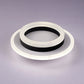 Simple Acrylic Square Circle Iron LED Deckenleuchte
