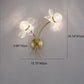 Frendorf | LotuGlow Kreative Lotus LED Wandleuchte | Acryl | Blumen Design | Dekorative Beleuchtung