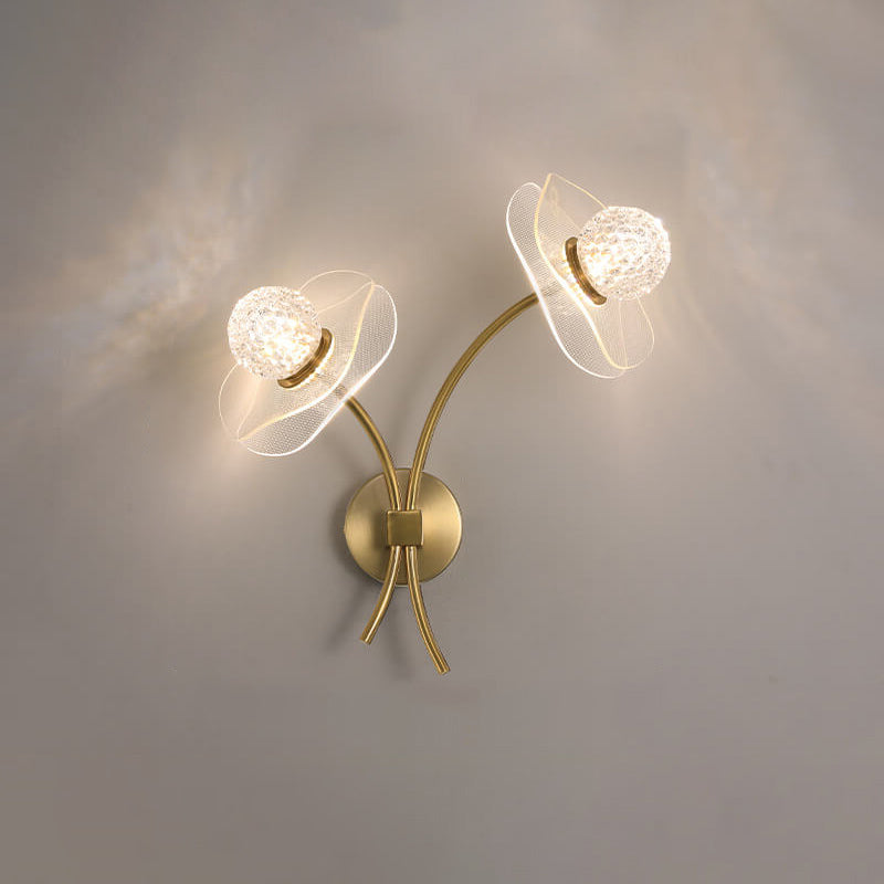 Frendorf | LotuGlow Kreative Lotus LED Wandleuchte | Acryl | Blumen Design | Dekorative Beleuchtung
