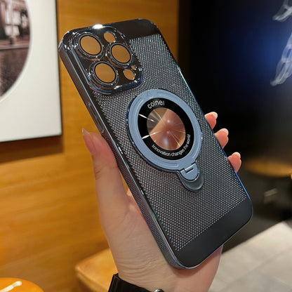 Frendorf | 360° Rotierendes Ständer-Handyhülle mit fortschrittlicher Wärmeableitung und Unterstützung für magnetisches Laden