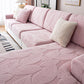 Modernes Blatt Jacquard Wasserdicht Anti-Kratzer Stretch Vollüberzug Sofaüberzug