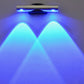 Moderne Kreativ Zylinder Rotierende Aluminium LED Wand Sconces Lampe