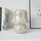 Frendorf | MushLume Glas Tischlampe | Französisches Design | Handgefertigt | Pilzform | Deko & Beleuchtung