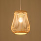 Frendorf | Bambora Zen Pendelleuchte | Handgewebte Bambus-Laterne | Japanisches Design | Natürliche Eleganz