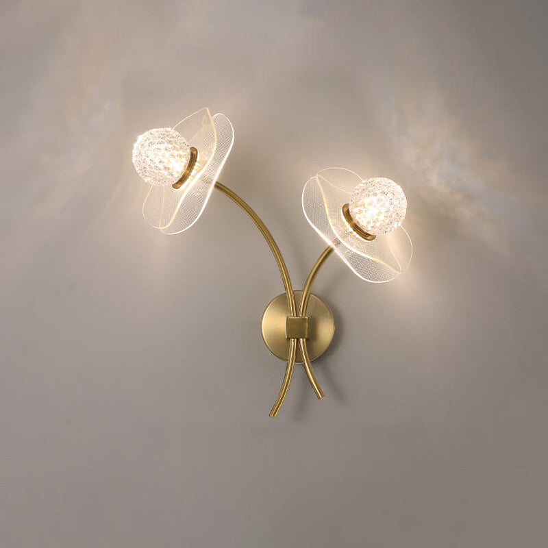 Frendorf | LotuGlow Kreative Lotus LED Wandleuchte | Acryl | Blumen Design | Dekorative Beleuchtung