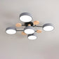 Frendorf | NordLuxe Molekül Design LED Deckenleuchte | Skandinavischer Stil | Semi-Flush Mount | Wohnraumbeleuchtung