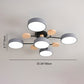 Frendorf | NordLuxe Molekül Design LED Deckenleuchte | Skandinavischer Stil | Semi-Flush Mount | Wohnraumbeleuchtung