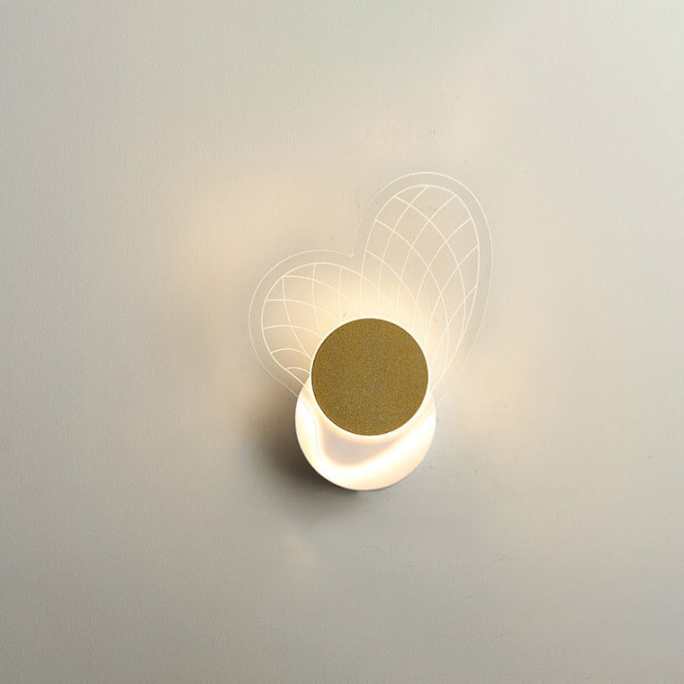 Frendorf | Luxoria Geo LED Wandleuchte | Goldenes Geometrisches Design | Acryl & Modern | Warmes Licht
