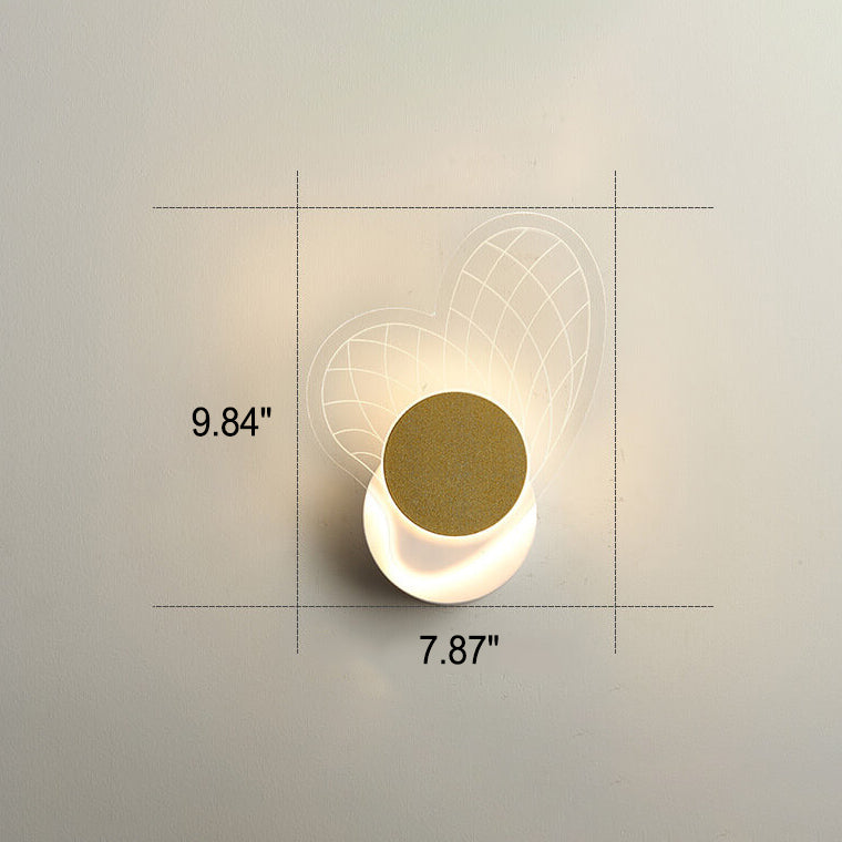 Frendorf | Luxoria Geo LED Wandleuchte | Goldenes Geometrisches Design | Acryl & Modern | Warmes Licht
