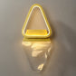 Leichte Luxuriöse Feder Effekt Acryl Geometrische LED Wand Sconce Lampe