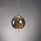 Frendorf | LumoSphere Nordic Pendelleuchte | Zylinder Oval Design | Glas-Lampe | Dimmbares LED Licht | Schlafzimmer & Wohnräume