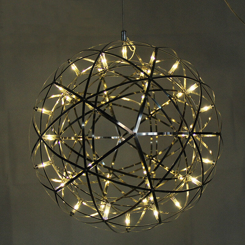 Frendorf | StarFlare LED Feuerwerk Pendelleuchte | Modernes Design | 12 bis 92 Lichtkugeln | Deko-Leuchte für Wohnzimmer & Esszimmer