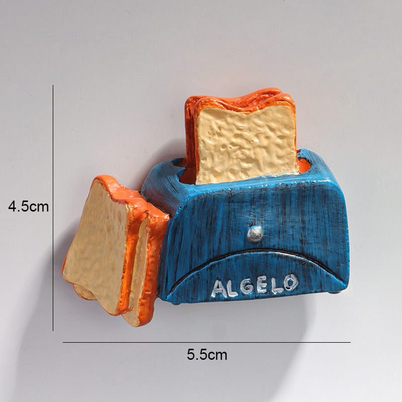 Frendorf | 3D-Simulation Magnet Kühlschrank Aufkleber
