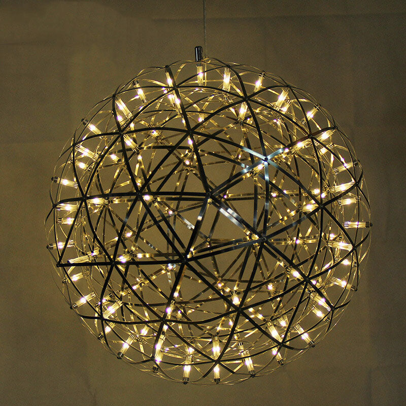 Frendorf | StarFlare LED Feuerwerk Pendelleuchte | Modernes Design | 12 bis 92 Lichtkugeln | Deko-Leuchte für Wohnzimmer & Esszimmer