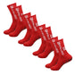 Frendorf | 4 Paare Fußballsocken Sport Grip Gummi Antirutschsocken
