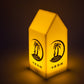 Moderne Art Deco Cabin Hardware PE LED Tischlampe für das Esszimmer