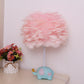 Frendorf | DreamaFeather Kinder Tischlampe | Kreatives Design | Einhorn & Tiermotive | Nachtlicht & Dekoration