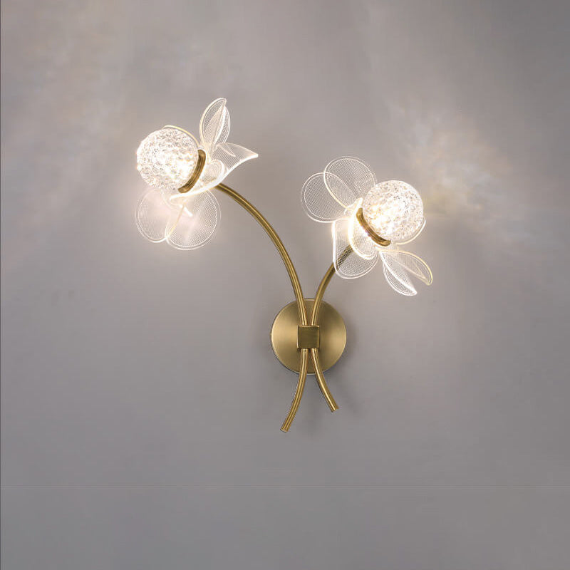 Frendorf | LotuGlow Kreative Lotus LED Wandleuchte | Acryl | Blumen Design | Dekorative Beleuchtung