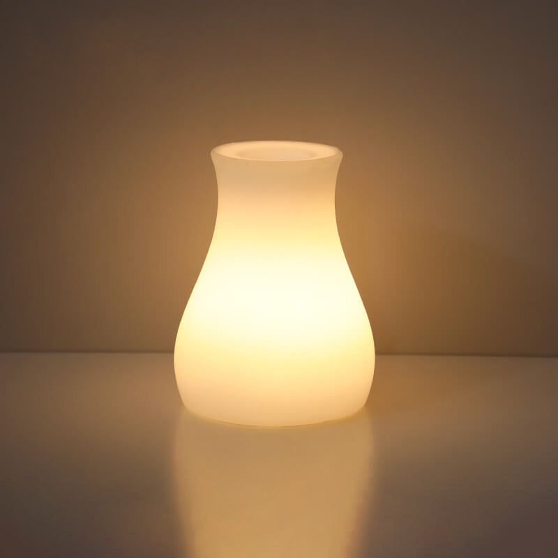 Frendorf | GeoGlow Kreative Geometrische LED Tischlampe | Batteriebetrieben & Fernbedienung | Nachtlicht & Dekoration