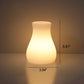 Frendorf | GeoGlow Kreative Geometrische LED Tischlampe | Batteriebetrieben & Fernbedienung | Nachtlicht & Dekoration
