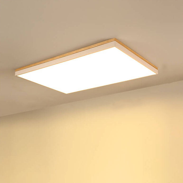 Frendorf | NordSphere LED Deckenleuchte | Nordic Design | Massivholz | Quadratisch & Rechteckig | Dimmbar | Warm- & Weißlicht