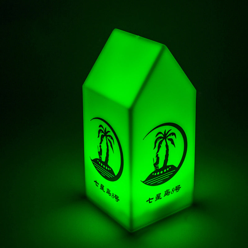 Moderne Art Deco Cabin Hardware PE LED Tischlampe für das Esszimmer