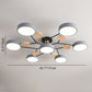 Frendorf | NordLuxe Molekül Design LED Deckenleuchte | Skandinavischer Stil | Semi-Flush Mount | Wohnraumbeleuchtung
