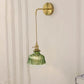 Frendorf | Florabelle Nordic Wandlampe | Minimalistisches Blütendesign | Kupfer & Glas | 1-flammig | Dekorative Beleuchtung