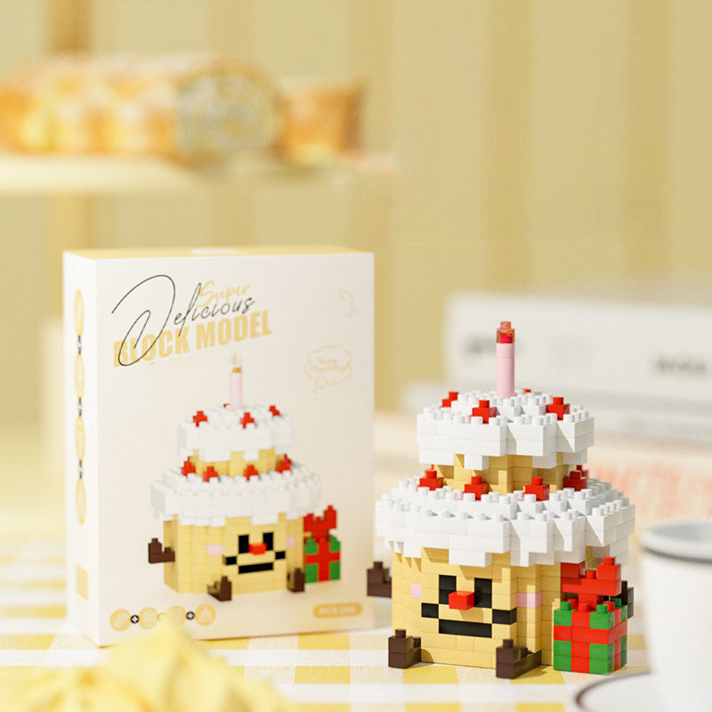 Miniset mit Bausteinen