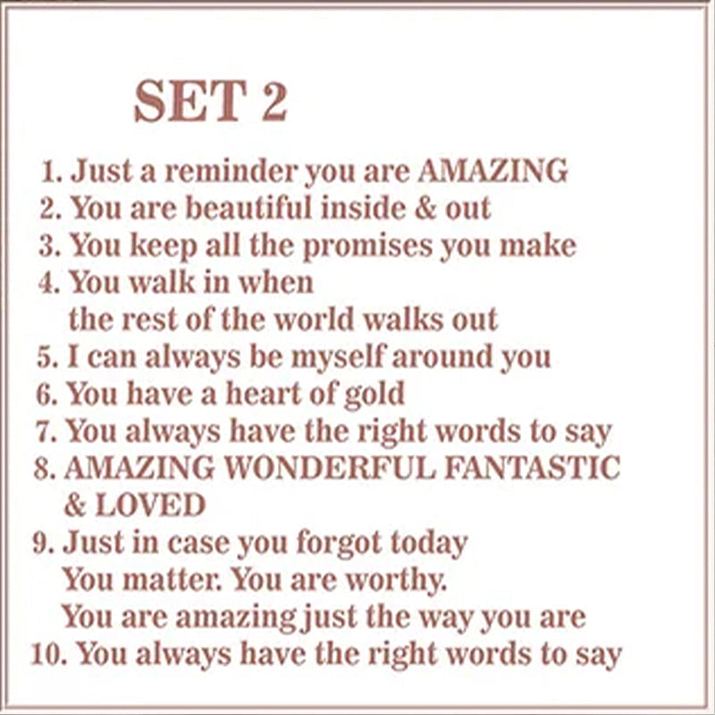 Frendorf | "Gründe, warum du mein Freund bist" Freundschaftsgeschenk