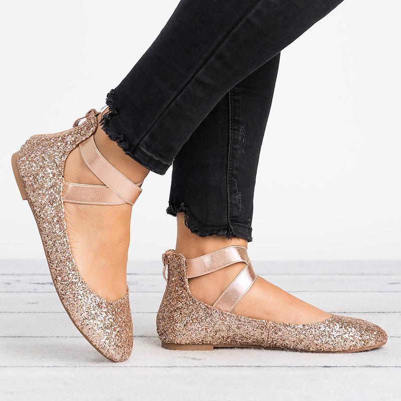 Frendorf | Frauen Pu Nubuck Flache Freizeit Ballerina Schuhe