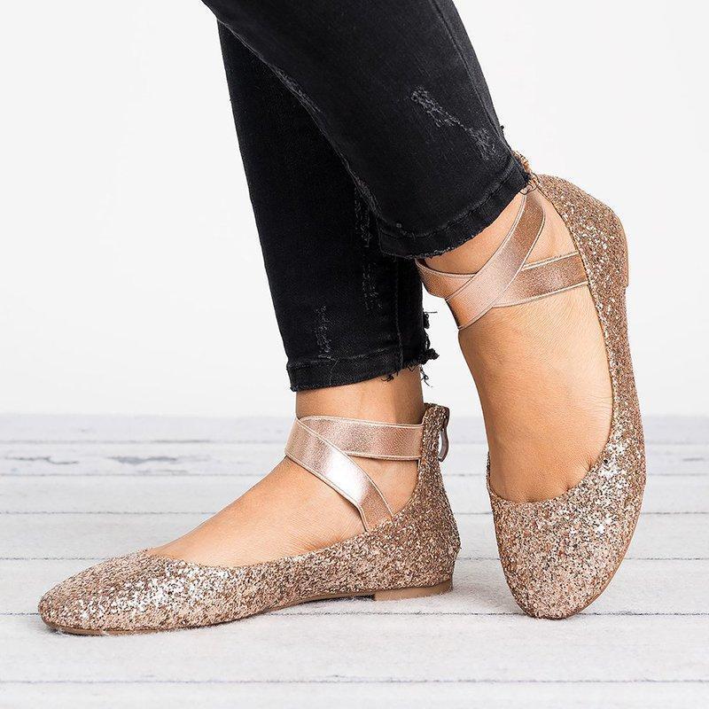 Frendorf | Frauen Pu Nubuck Flache Freizeit Ballerina Schuhe