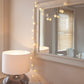 30er LED Rosen Lichterkette  warmweiß