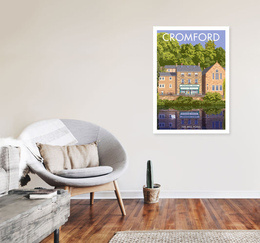 Cromford Derbyshire Reise Kunst Druck